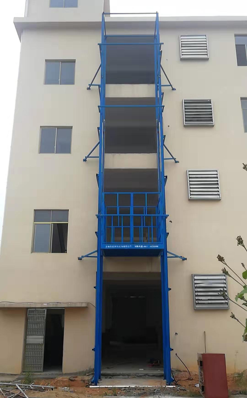 六安室外导轨式升降平台